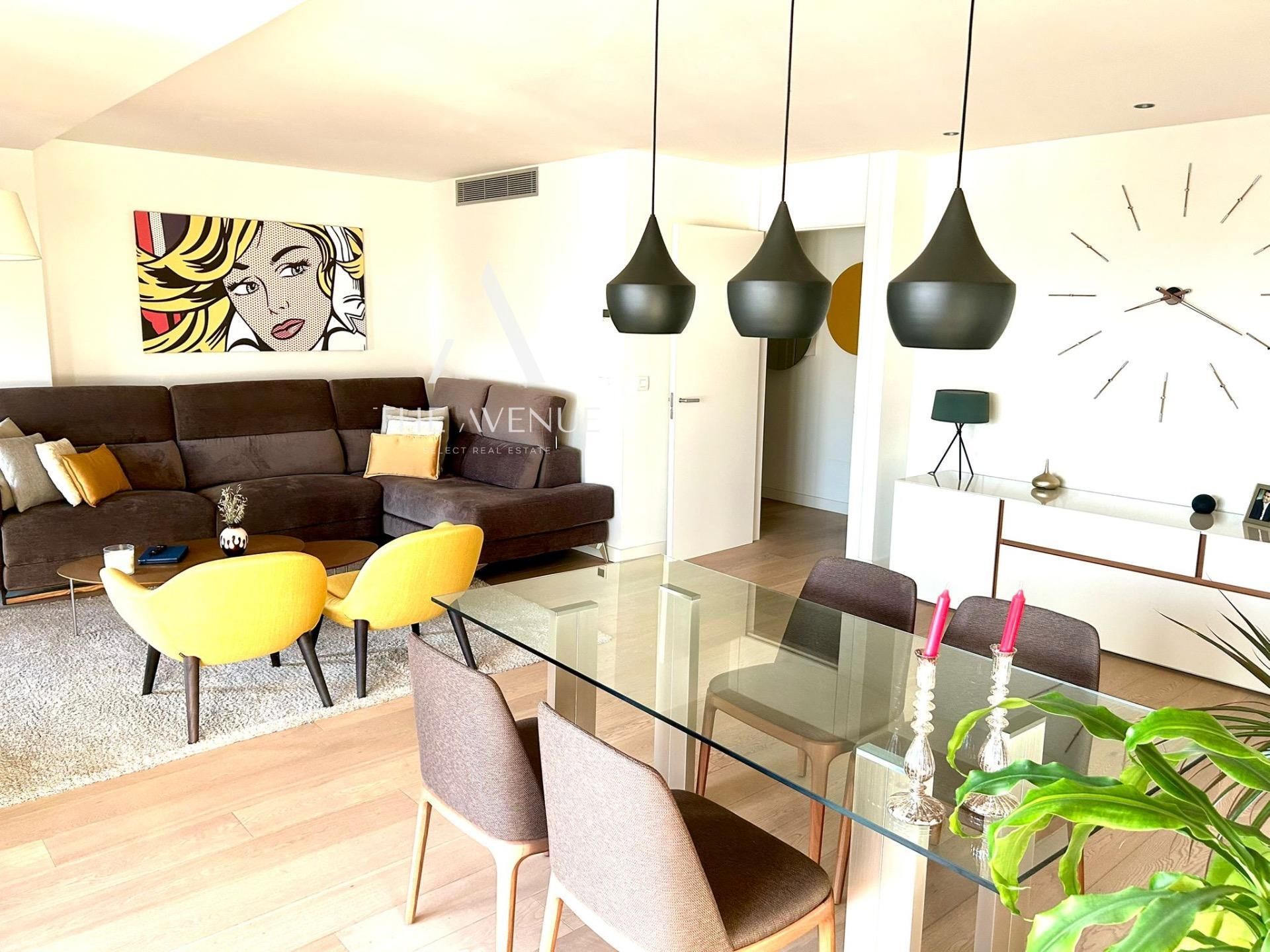 Sala de estar de Ático en venta en  Madrid Capital con Aire acondicionado, Calefacción y Terraza