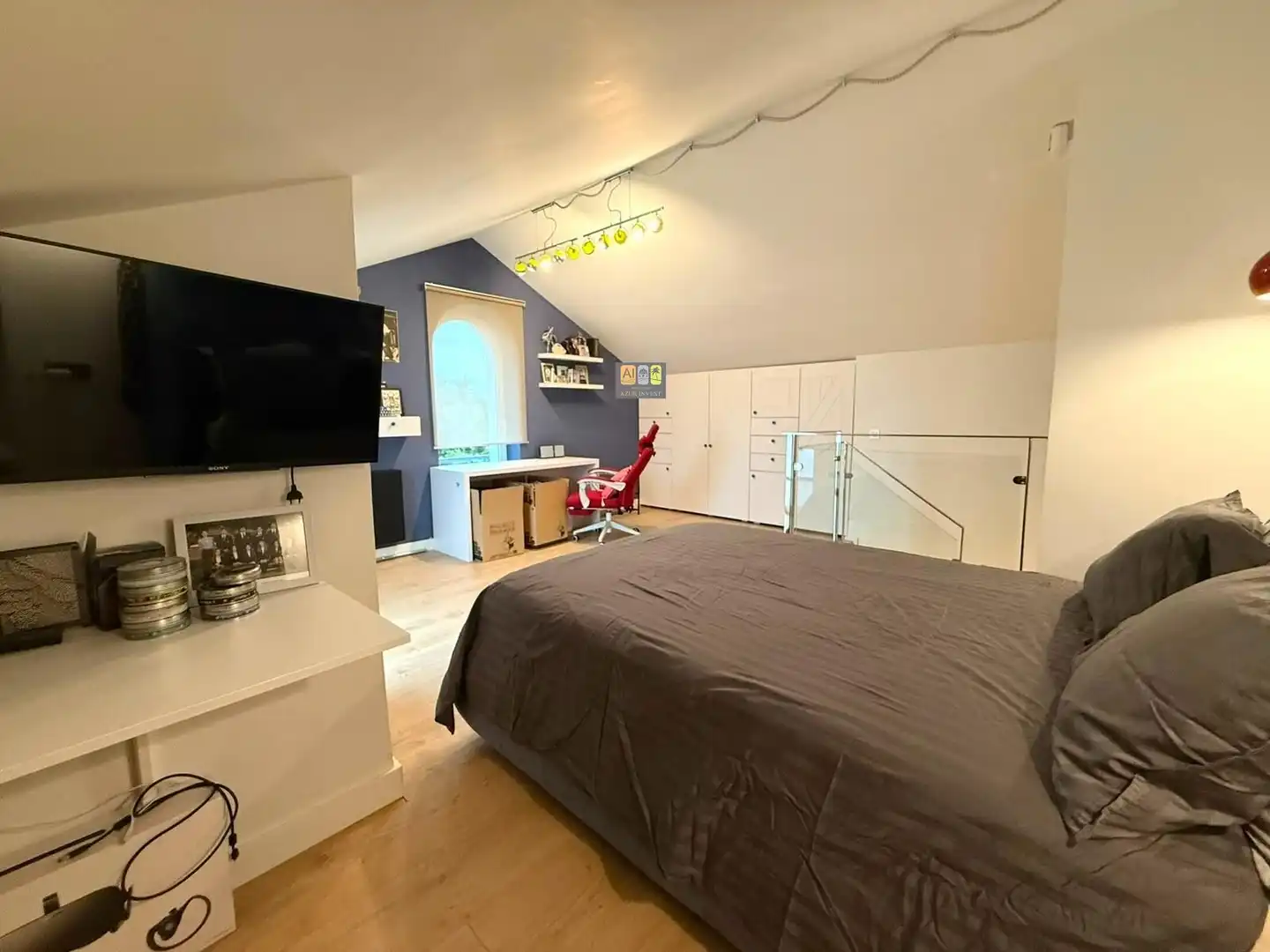 Bedroom of Detached homes for rent in Sant Joan d'Alacant  with Air Conditioner, Heating and Private garden