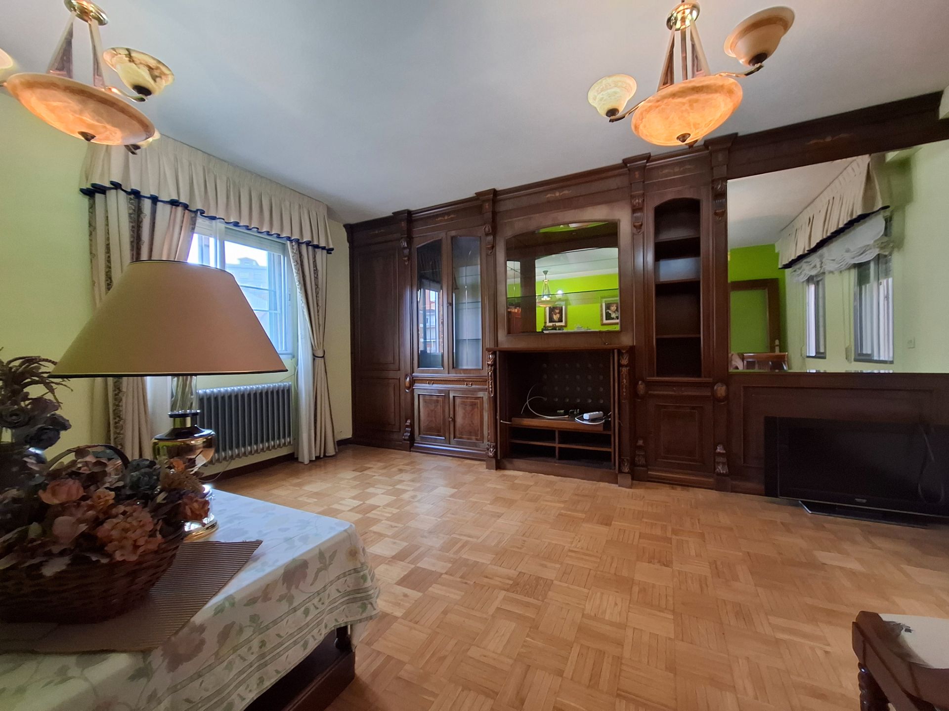 Living room of Duplex for sale in Zamora Capital   with Heating, Terrace and Furnished