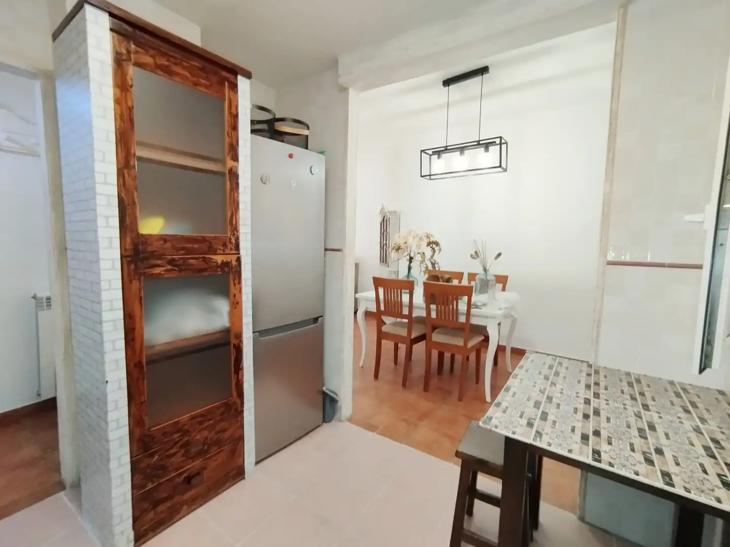 Kitchen of Flat for sale in Tomelloso  with Air Conditioner, Storage room and Furnished