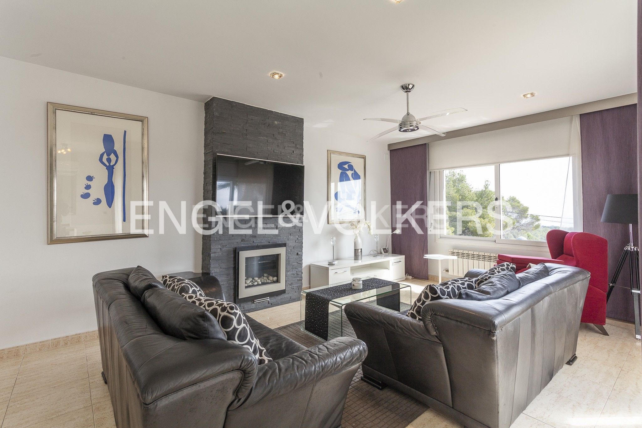 Living room of House or chalet for sale in Cunit  with Air Conditioner, Heating and Private garden