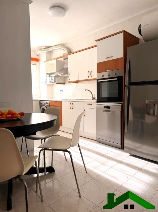 Kitchen of Flat for sale in Bilbao   with Heating, Private garden and Alarm