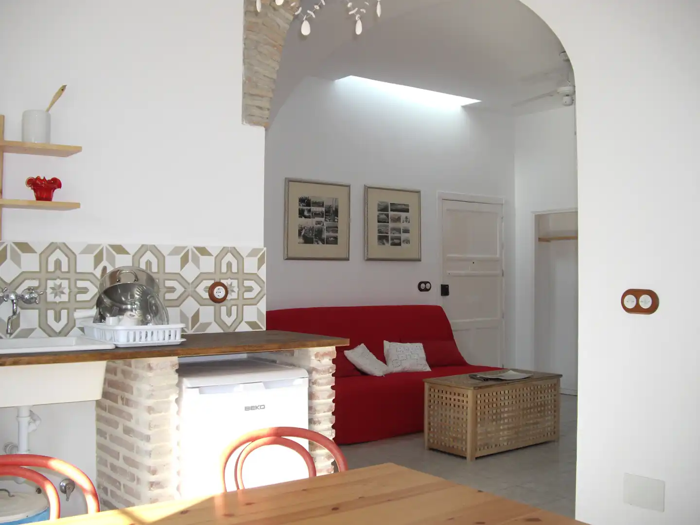 Sala de estar de Piso en venta en Tarifa con Aire acondicionado, Terraza y Amueblado