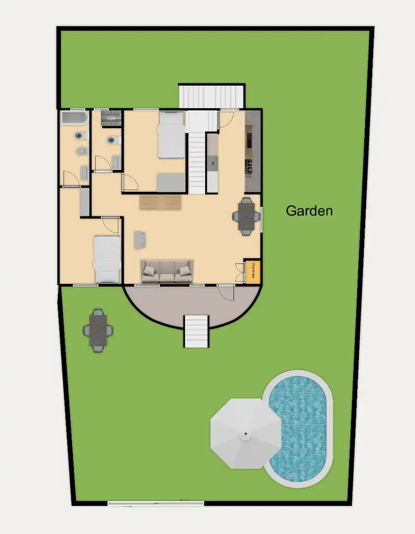 Jardín de Casa o chalet en venta en Santa Pola con Jardín privado, Terraza y Trastero