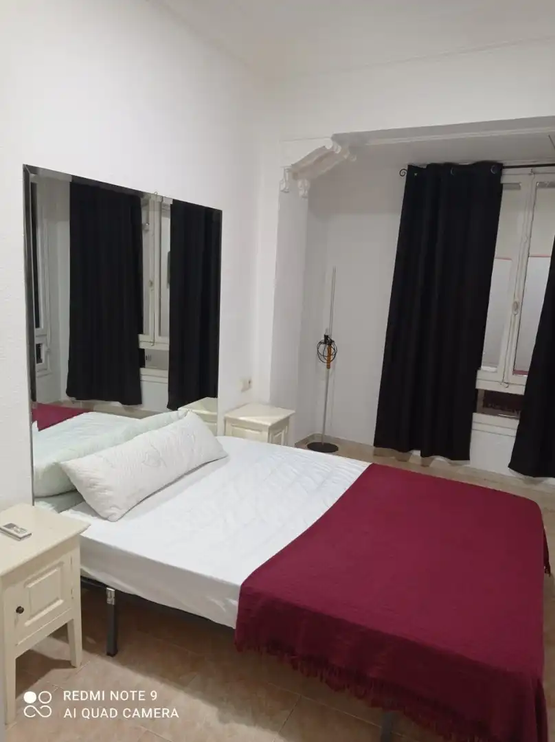 Schlafzimmer von Wohnung zur Miete in Alicante / Alacant mit Möbliert