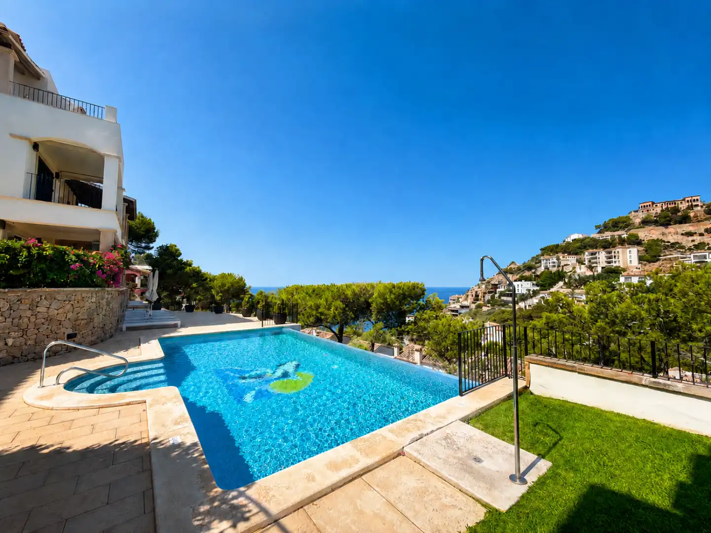 Swimming pool of Flat for sale in Andratx  with Air Conditioner, Heating and Private garden