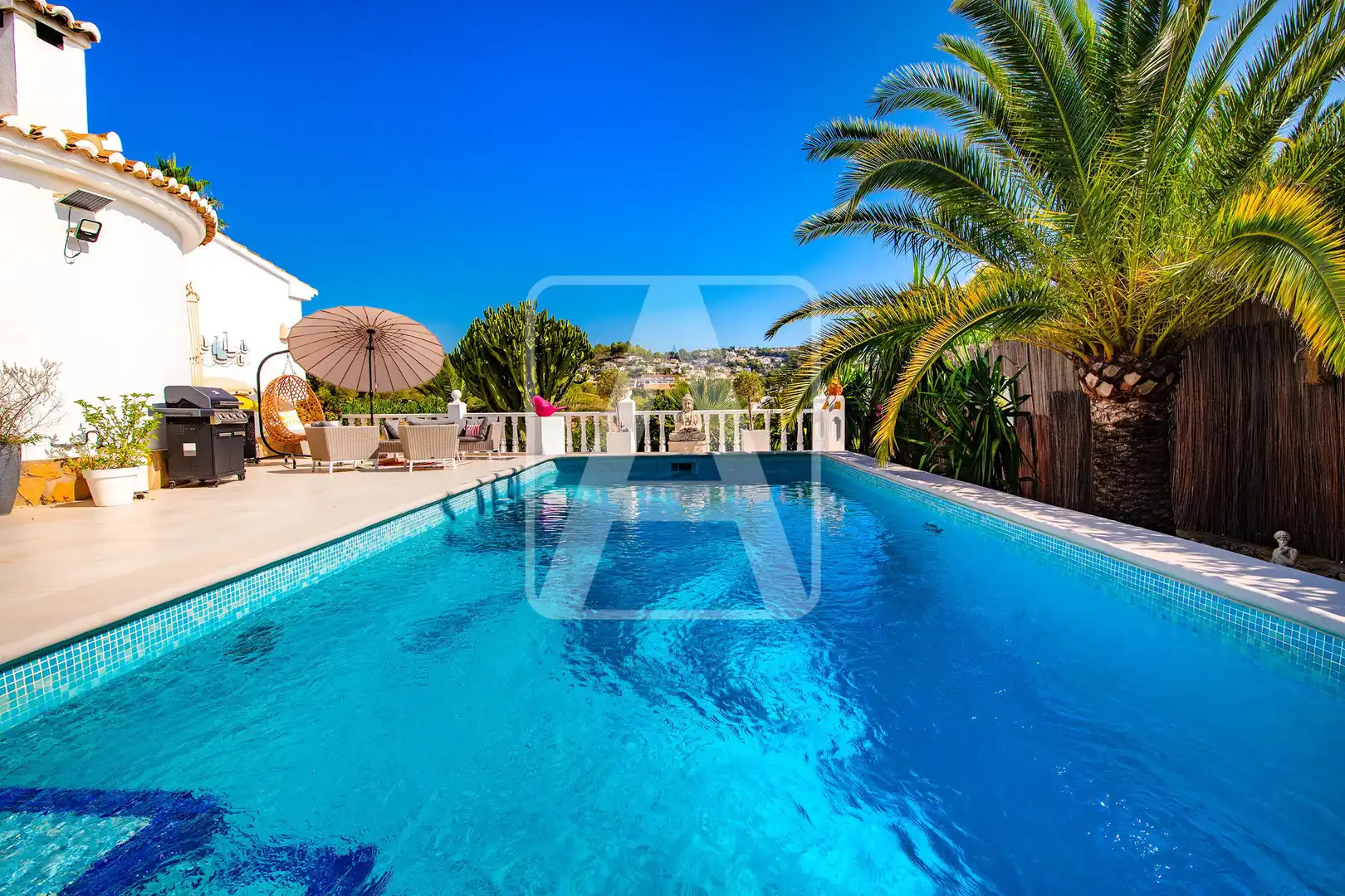 Exterior view of Houses for sale in Benissa  with Air Conditioner, Heating and Private garden