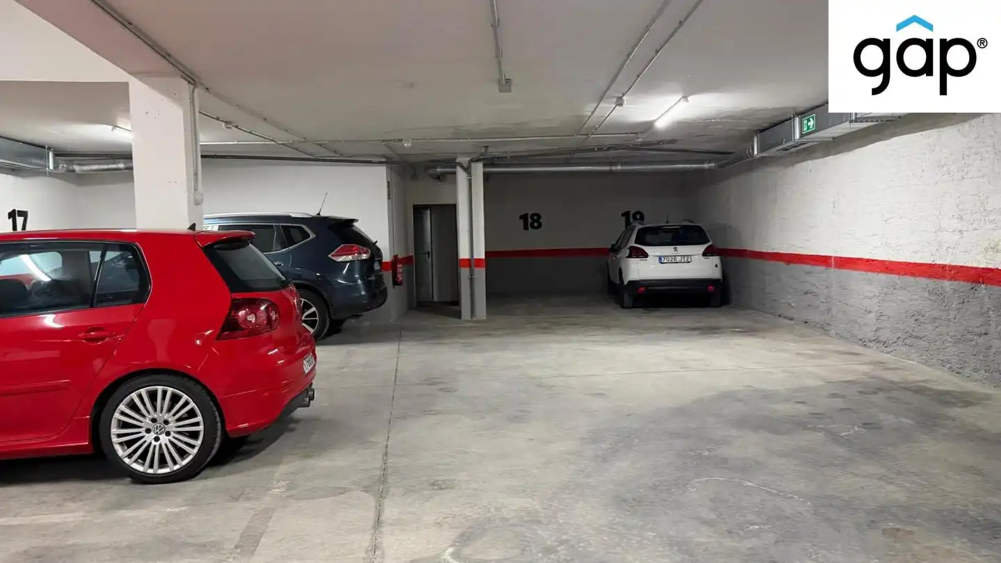 Parking of Flat for sale in Cuenca  with Heating, Swimming Pool and Furnished