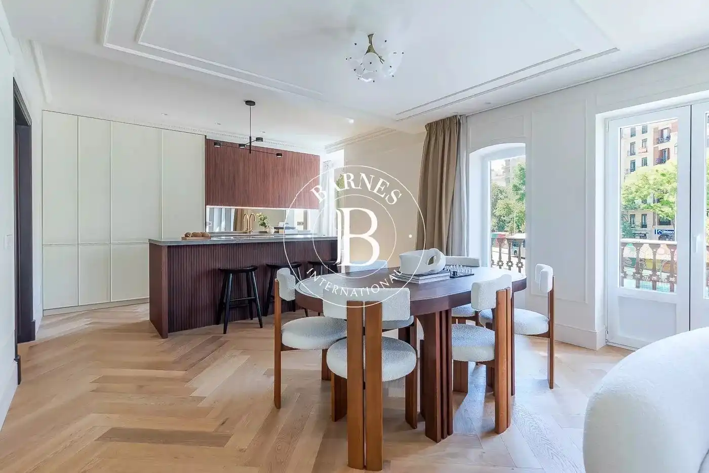 Dining room of Flat for sale in Madrid  with Heating and Furnished