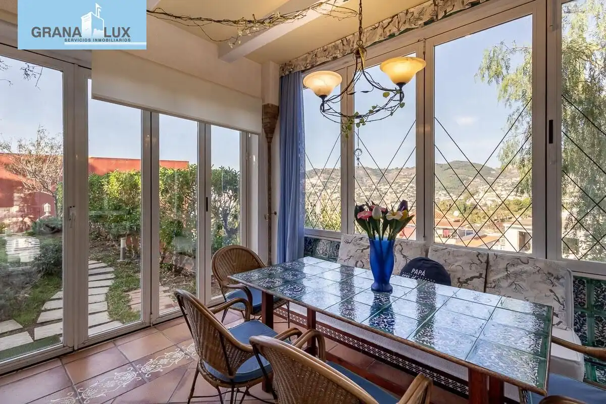 Dining room of Houses for sale in Almuñécar  with Air Conditioner, Heating and Private garden