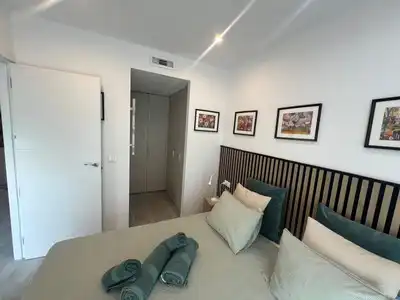 Dormitori de Apartament en venda en Mijas amb Aire condicionat, Calefacció i Terrassa