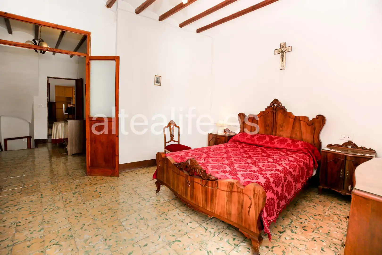 Habitación de Casa adosada en venta en Polop con Aire acondicionado, Trastero y Balcón