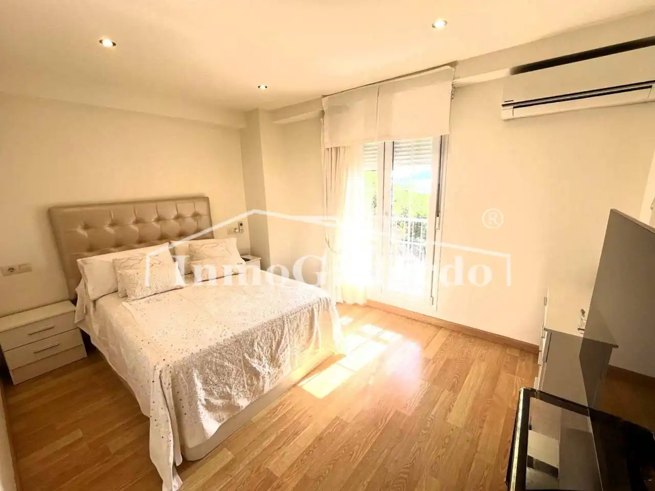 Schlafzimmer von Wohnung zum Verkauf in Rincón de la Victoria mit Klimaanlage, Terrasse und Abstellraum