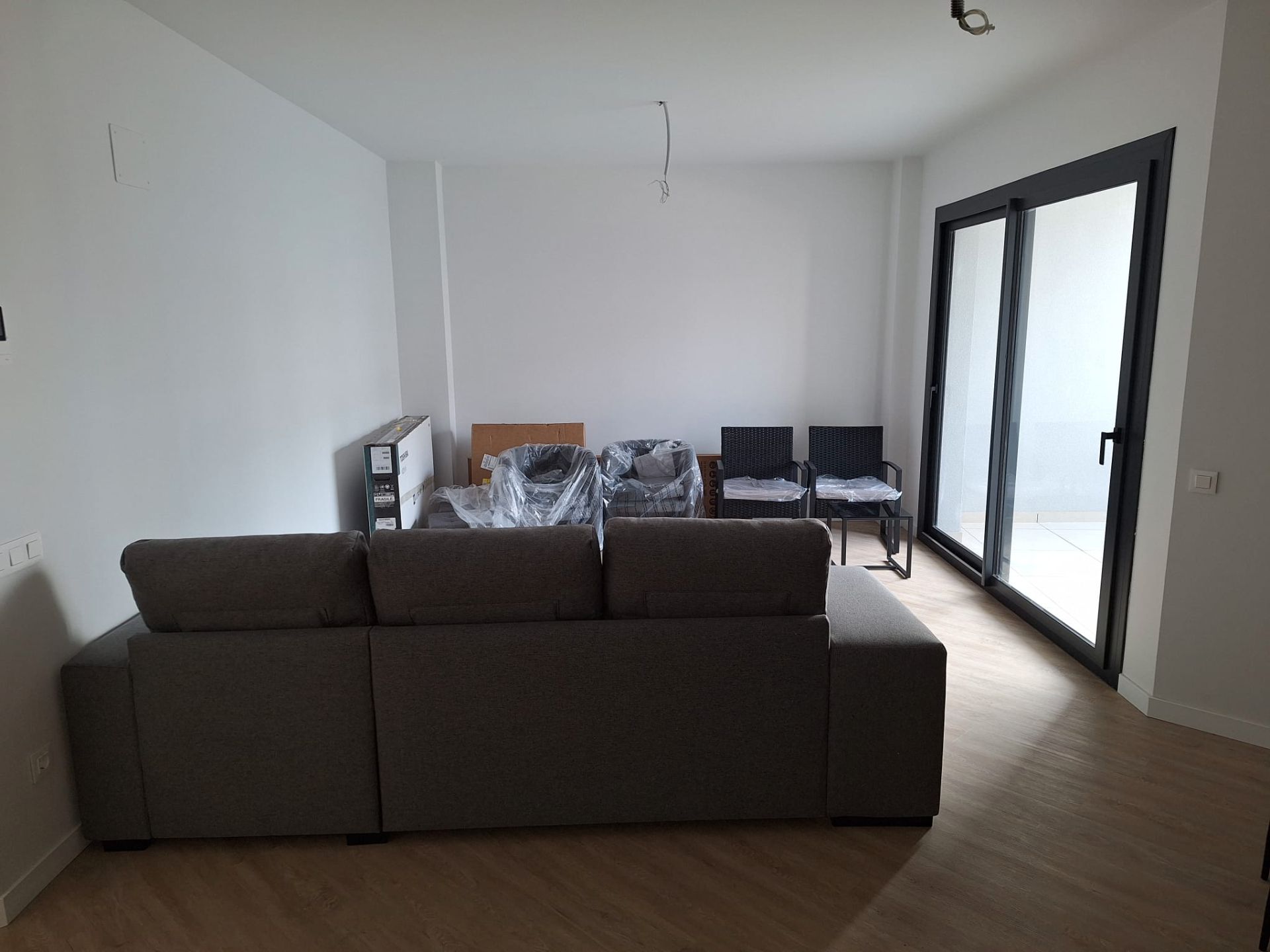 Living room of Flat to rent in Alicante / Alacant  with Air Conditioner, Terrace and Storage room