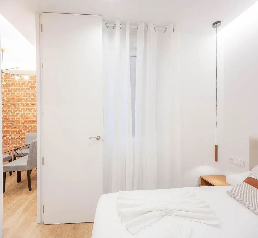 Bedroom of Flat to rent in  Almería Capital  with Air Conditioner, Furnished and Pets allowed