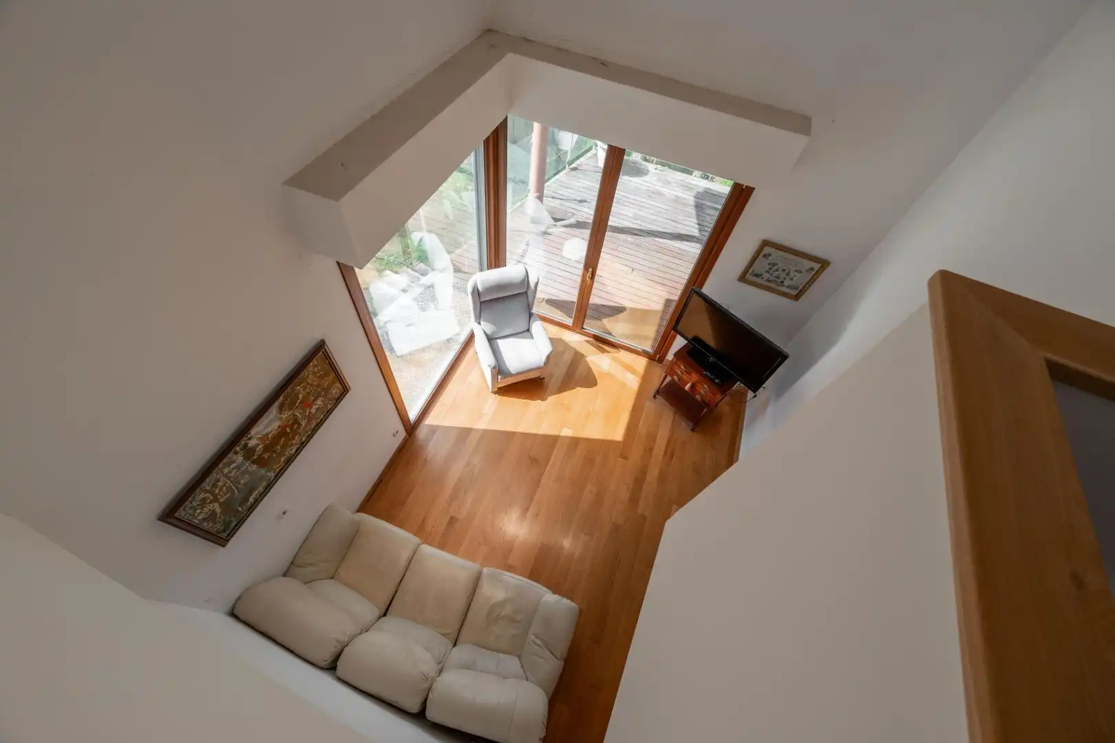Sala de estar de Casa adosada en venta en Donostia - San Sebastián  con Calefacción, Jardín privado y Terraza