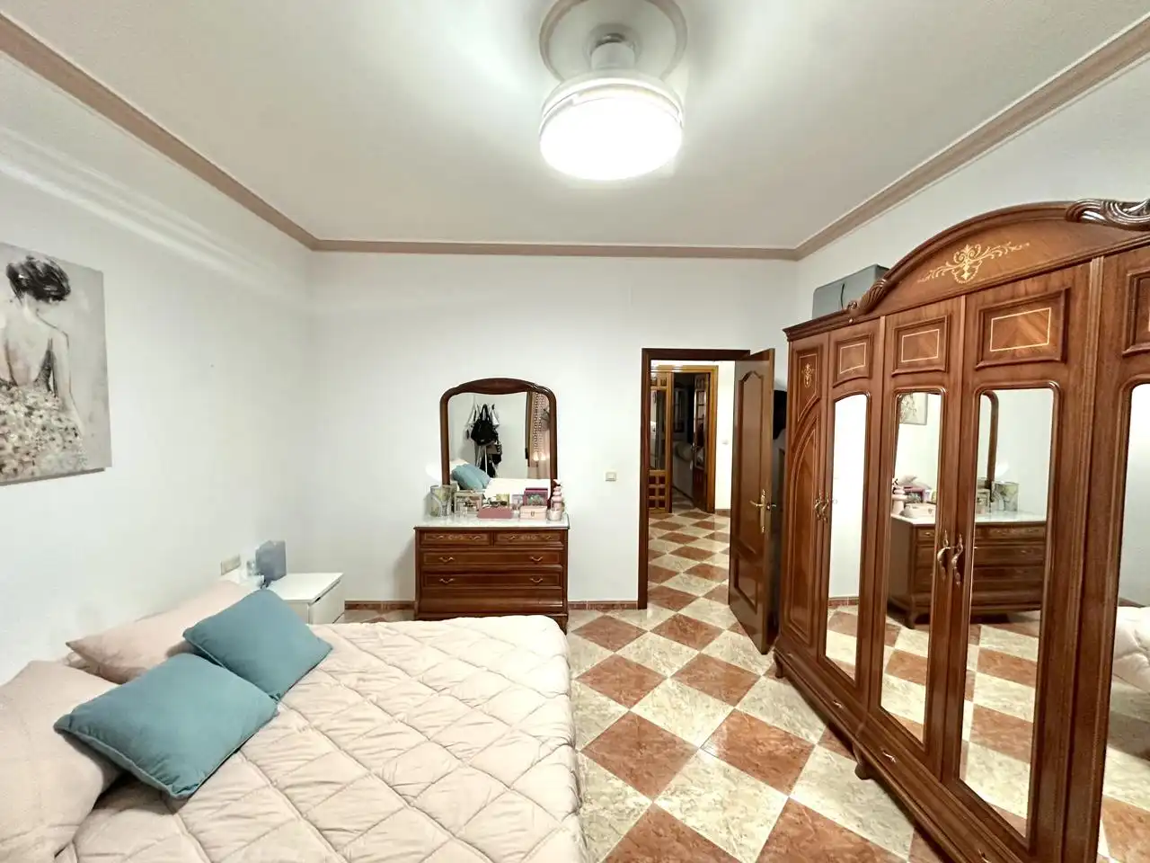 Bedroom of Ground floor for sale in Cuevas Bajas  with Private garden and Storage room