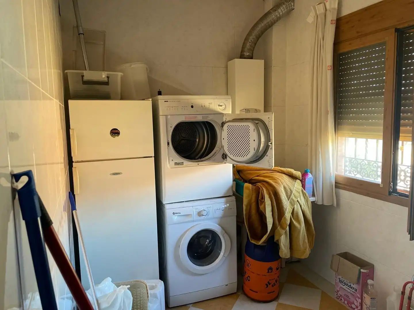 Kitchen of Houses for sale in Chimeneas  with Air Conditioner, Private garden and Terrace