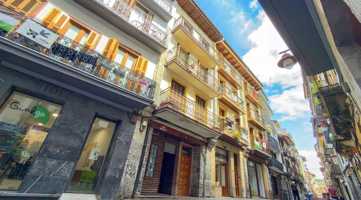 Vista exterior de Piso en venta en Hernani