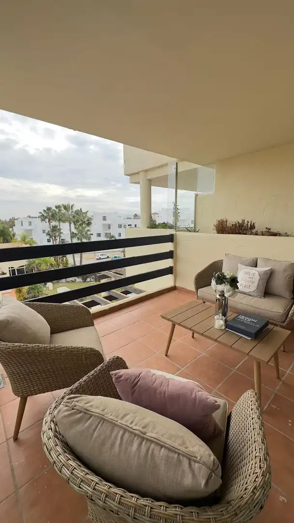 Terrace of Apartments for rent in Estepona  with Air Conditioner, Heating and Terrace