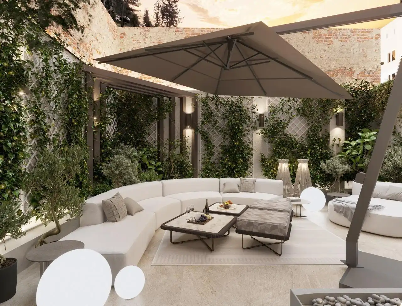 Terraza de Piso de alquiler en Madrid con Aire acondicionado y Calefacción