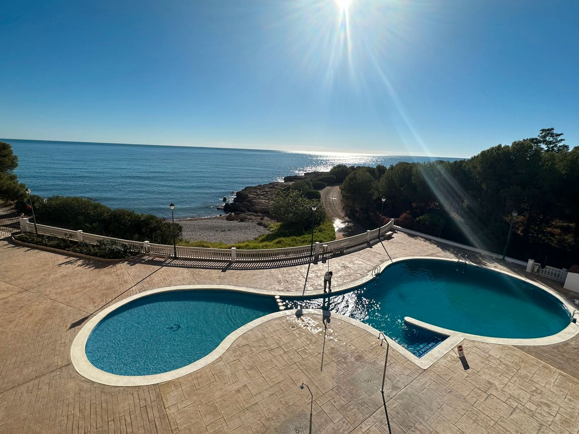 Swimming pool of Apartment to rent in Peñíscola / Peníscola  with Furnished and Community pool