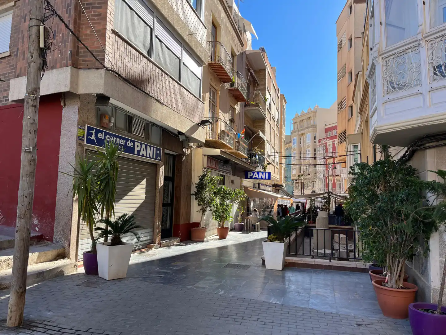 Vista exterior de Piso en venta en Cartagena