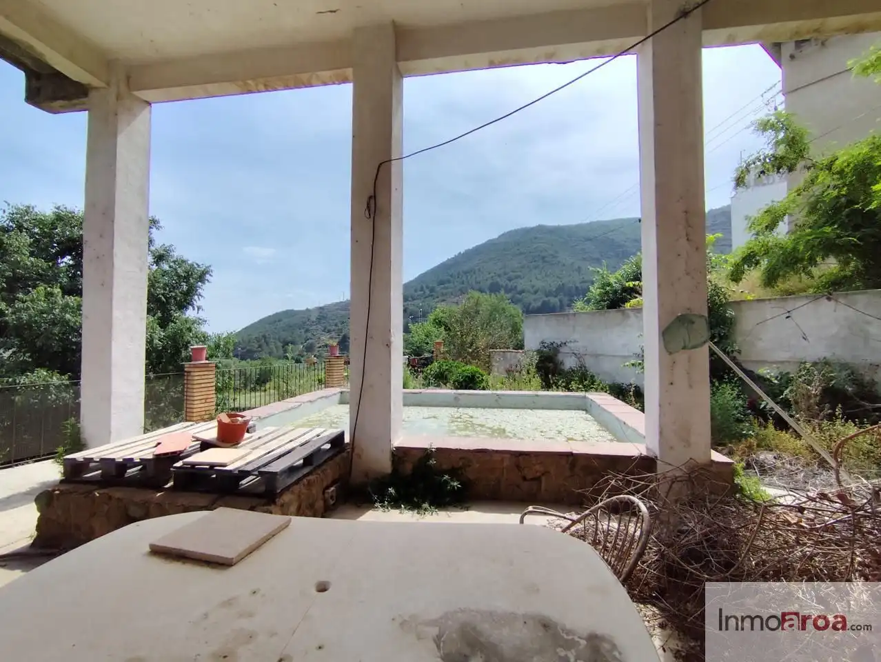 Terraza de Casa o chalet en venta en Gátova con Jardín privado, Terraza y Piscina