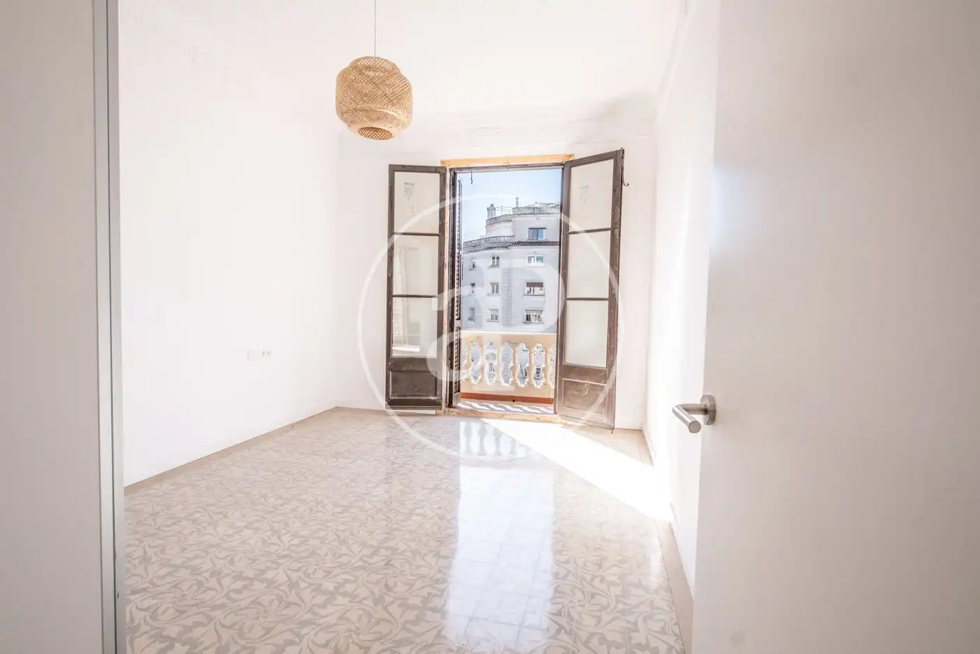 Bedroom of Flat for rent in Barcelona  with Air Conditioner, Heating and Balcony