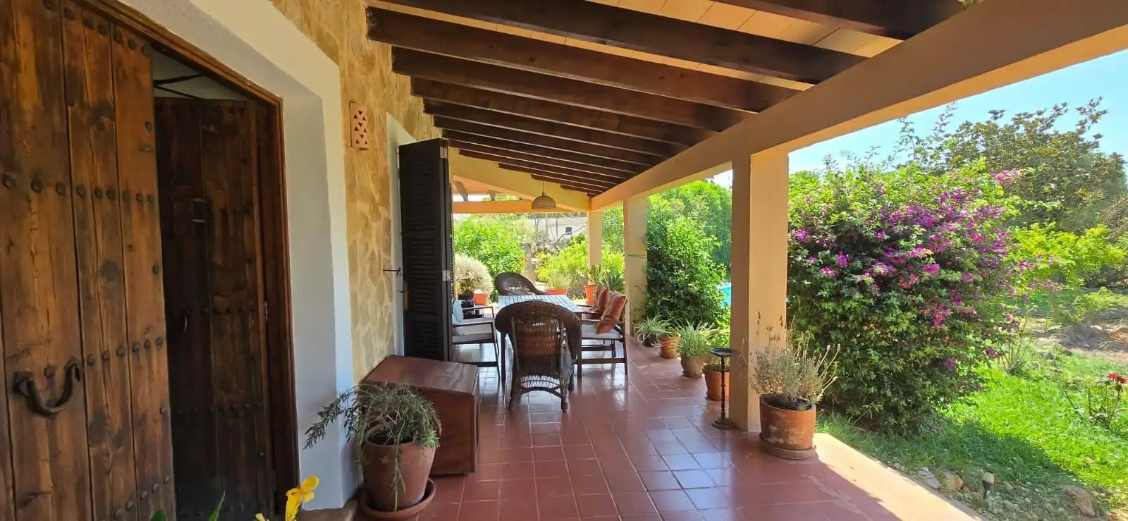 Casa rústica amb piscina en venda a Lloseta, imagen 3