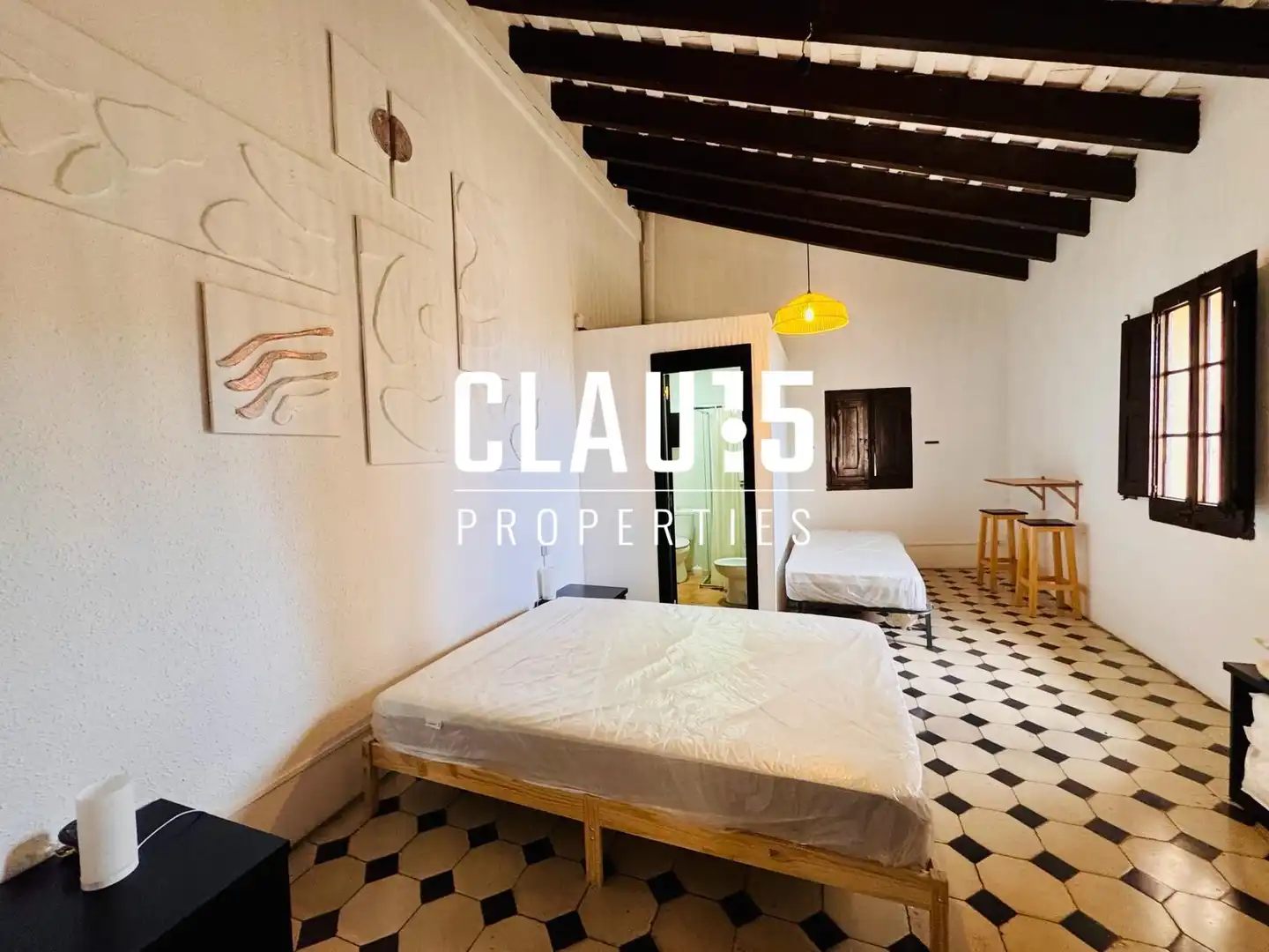 Habitación de Finca rústica en venta en Pineda de Mar con Jardín privado, Terraza y Amueblado