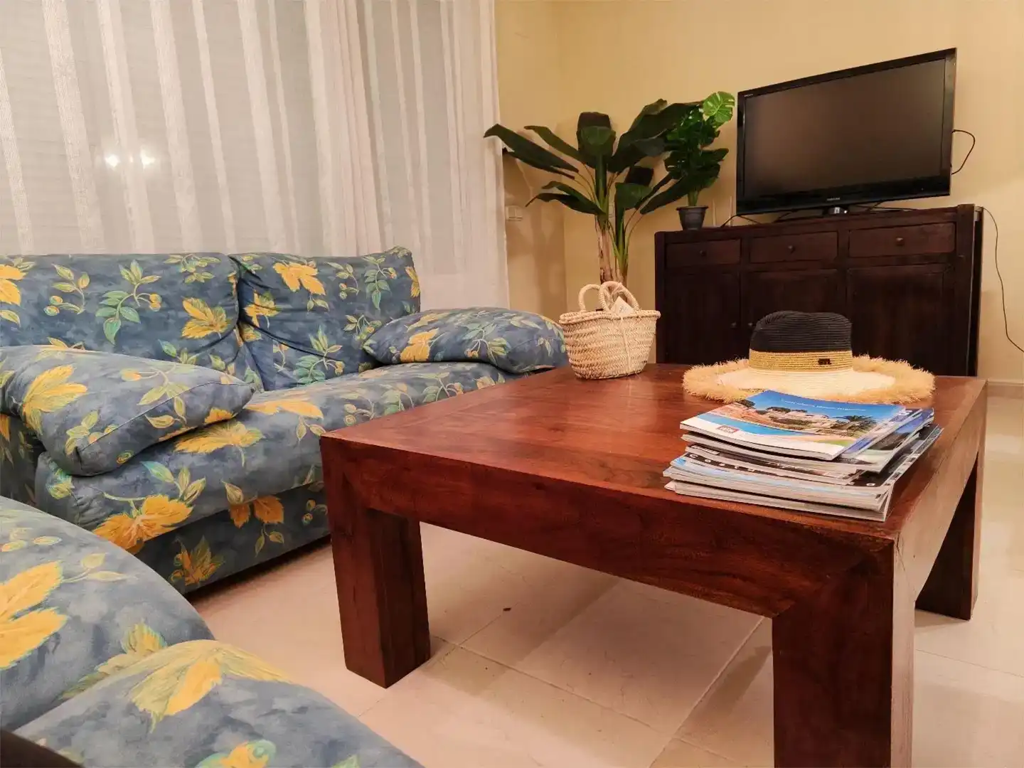 Sala de estar de Piso en venta en Jávea / Xàbia con Aire acondicionado, Jardín privado y Trastero