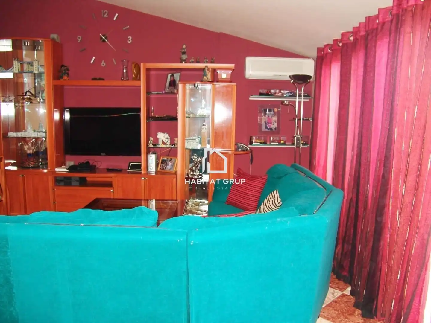 Wohnzimmer von Maisonette zum Verkauf in Ciutadella de Menorca mit Klimaanlage, Heizung und Terrasse