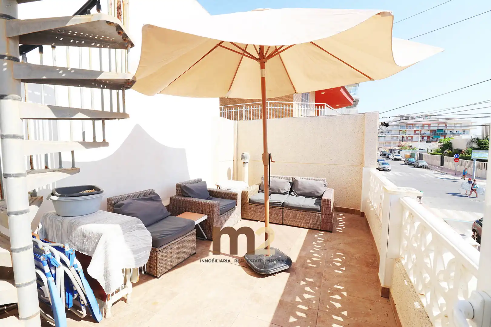Terrace of Detached homes for sale in Guardamar del Segura  with Air Conditioner, Terrace and Storage room