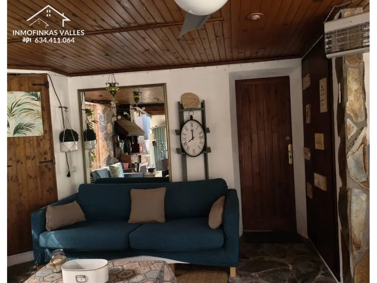Living room of Houses for sale in Santa Eulàlia de Ronçana  with Air Conditioner, Heating and Private garden