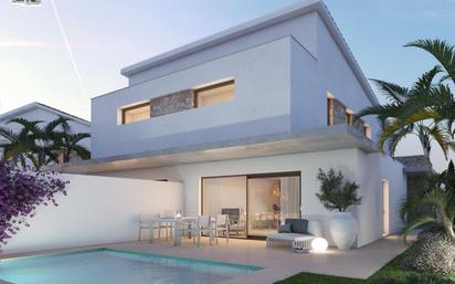 Exterior view of Single-family semi-detached for sale in Benaguasil  with Heating