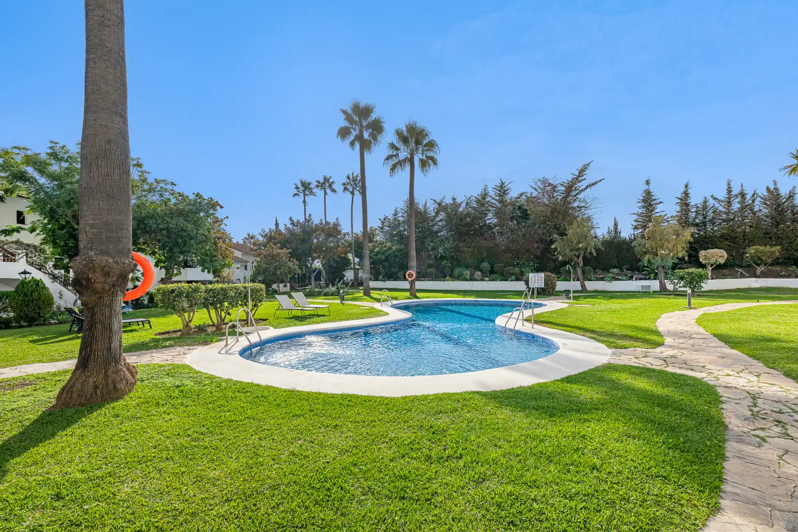 Jardí de Apartament en venda en Marbella amb Aire condicionat, Calefacció i Parquet