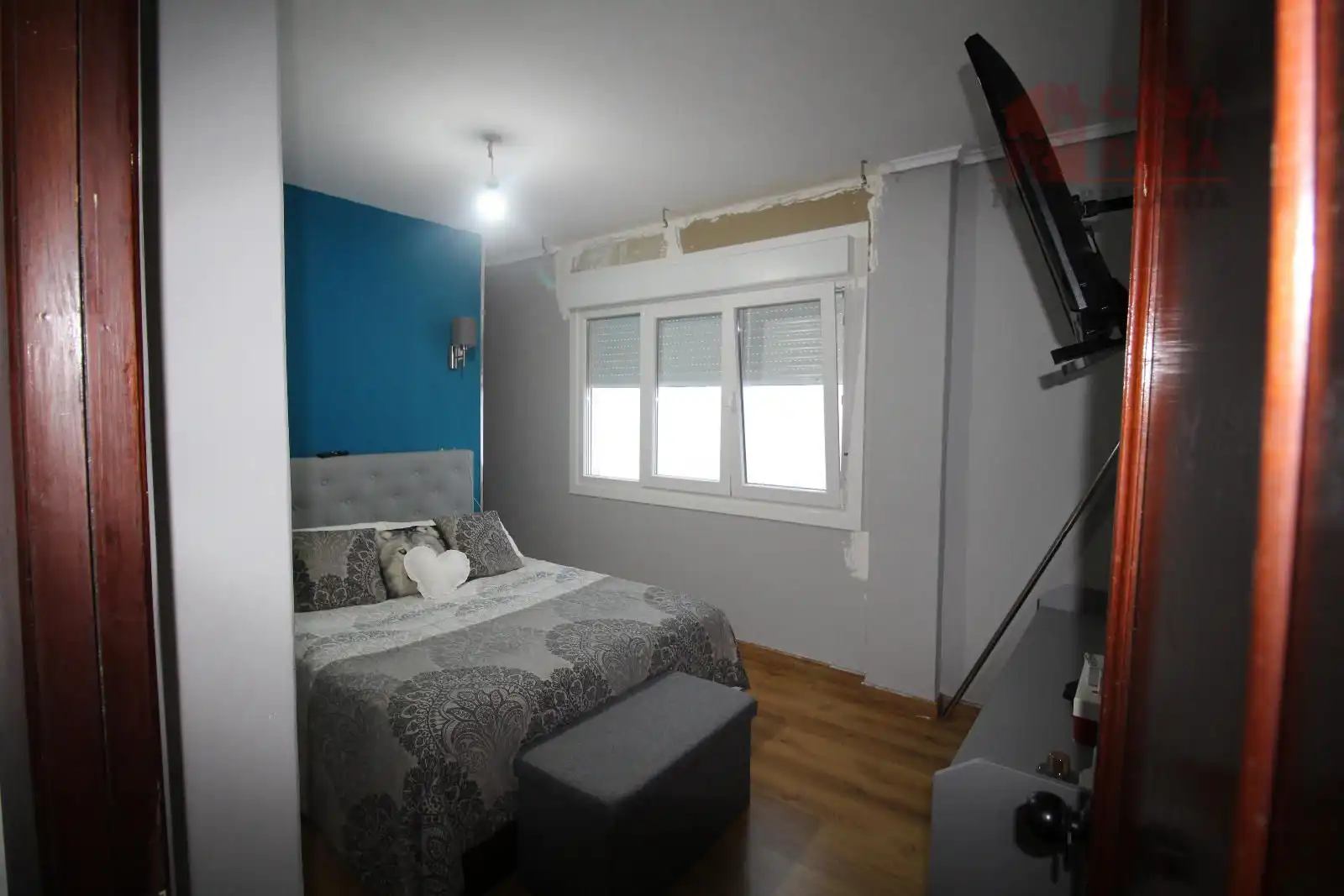 Bedroom of Flat for sale in Moaña  with Terrace, Storage room and Furnished
