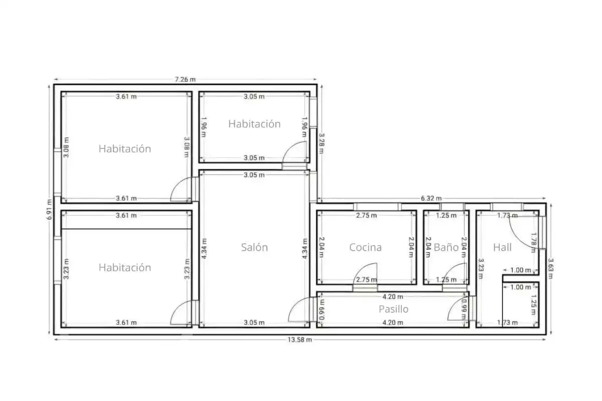 Piso en venta en Principe de Vergara, Nueva España