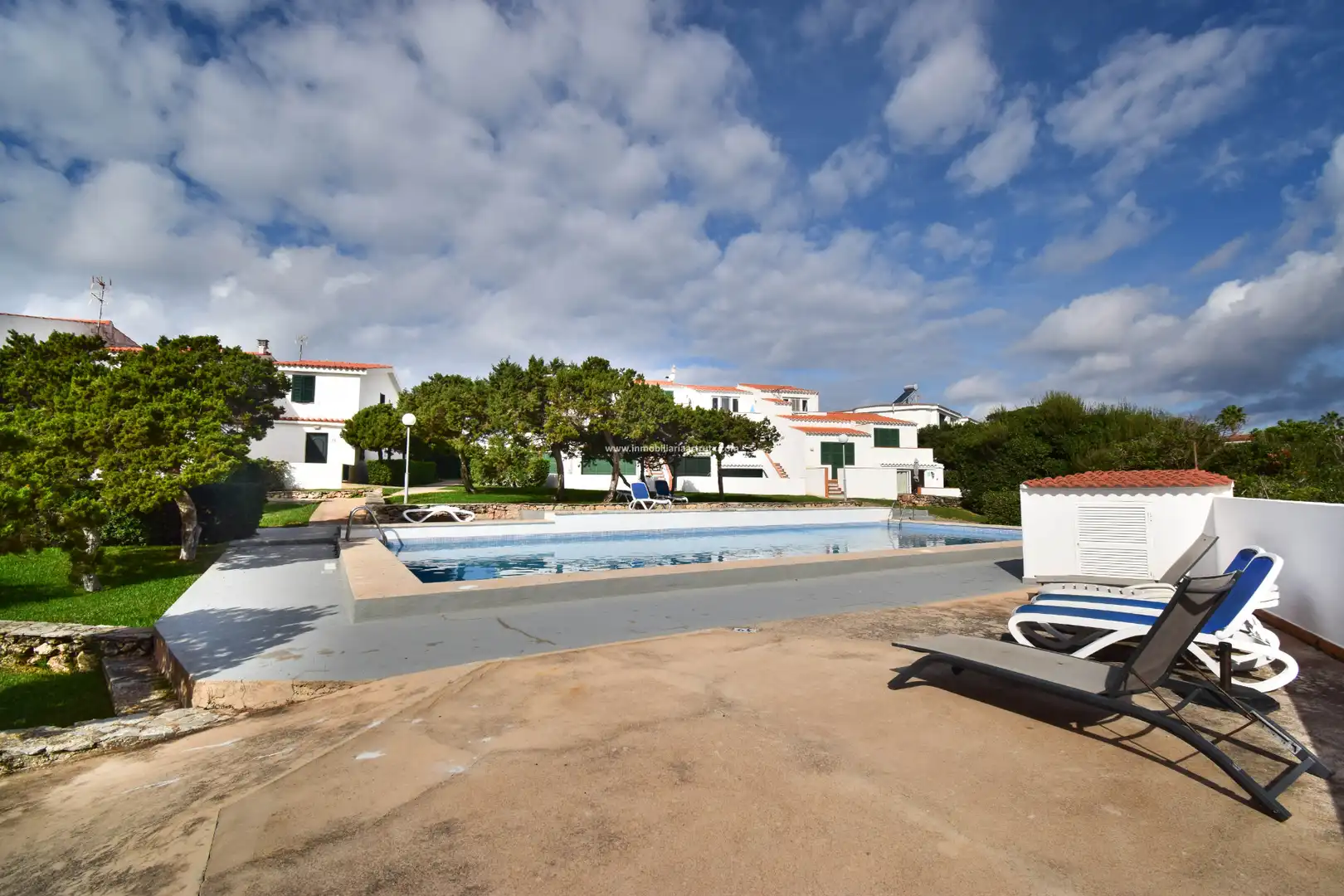Piscina de Apartamento en venta en Ciutadella de Menorca con Aire acondicionado, Terraza y Amueblado