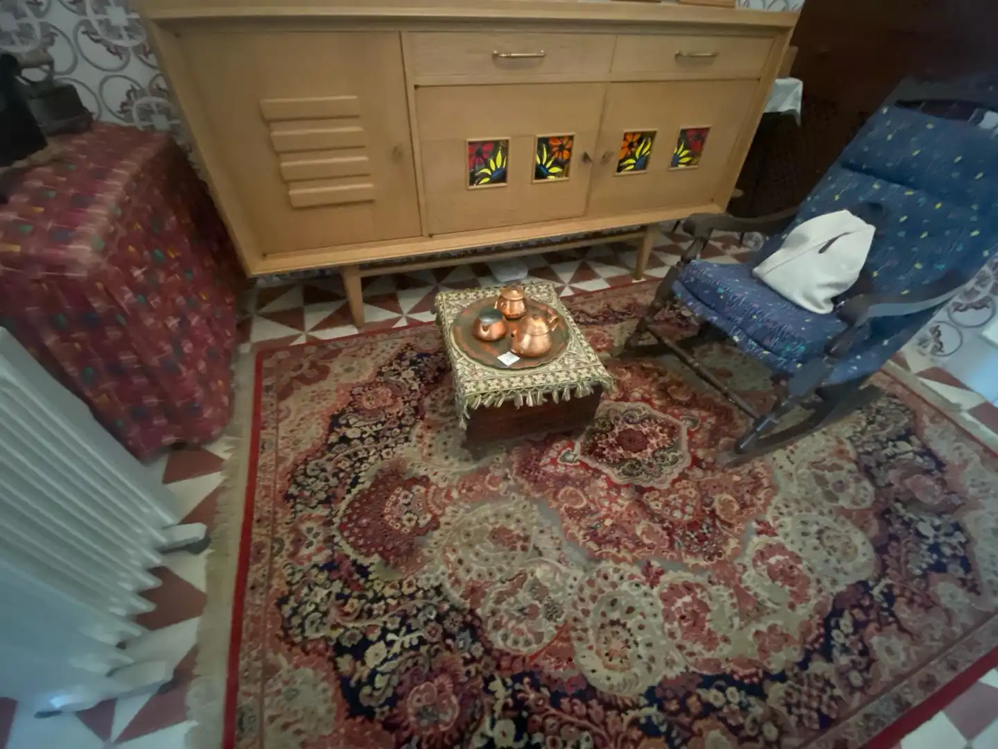 Sala de estar de Finca rústica en venta en Barcarrota con Amueblado
