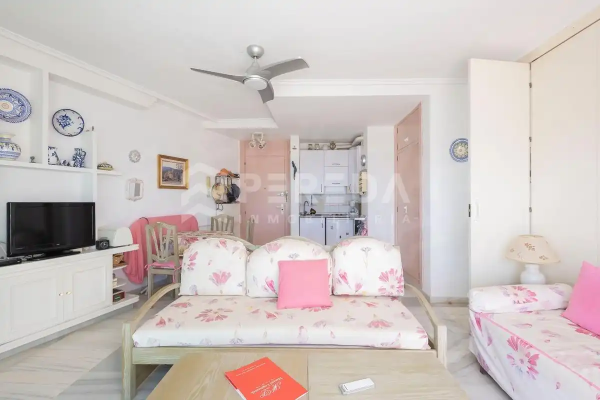 Sala de estar de Ático en venta en Roquetas de Mar ciudad