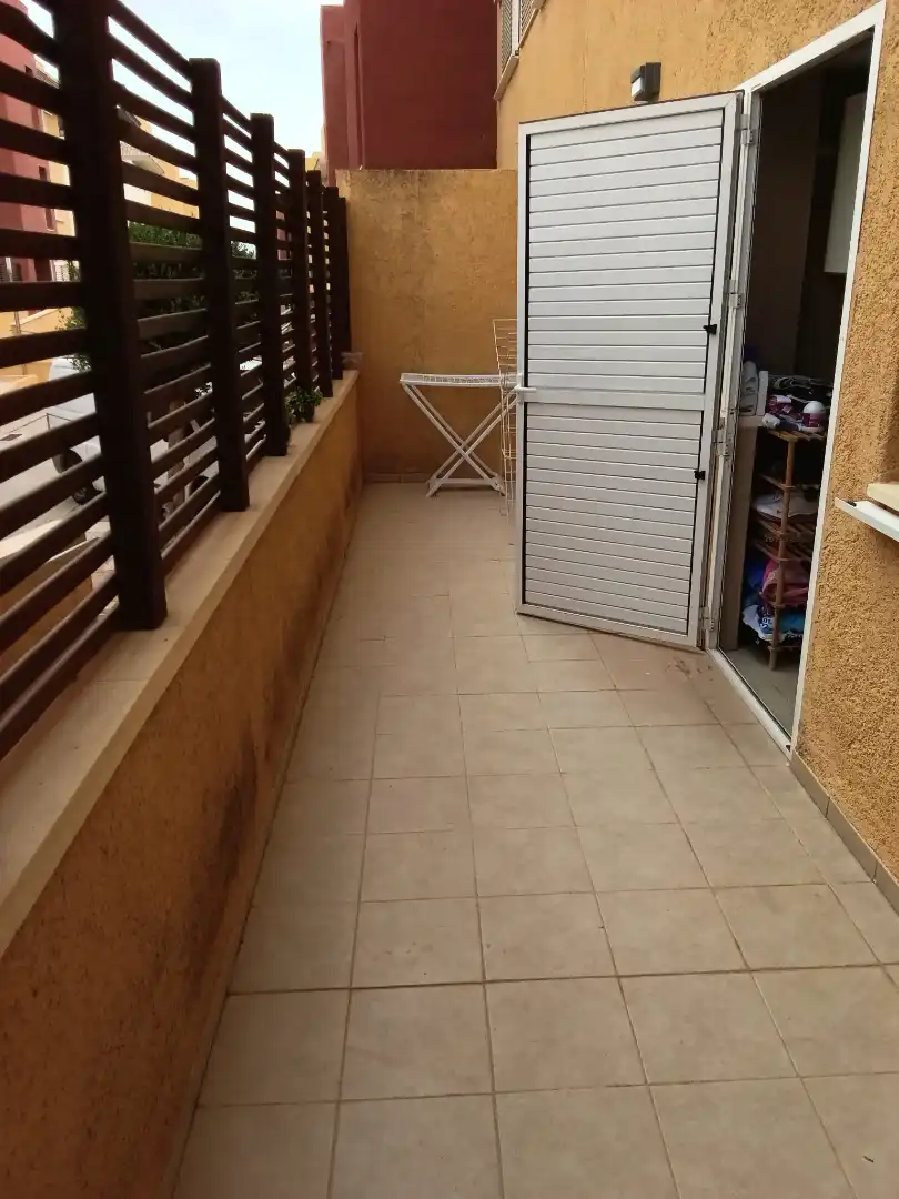 Balcony of Flat for sale in Fuente Álamo de Murcia  with Air Conditioner, Heating and Private garden