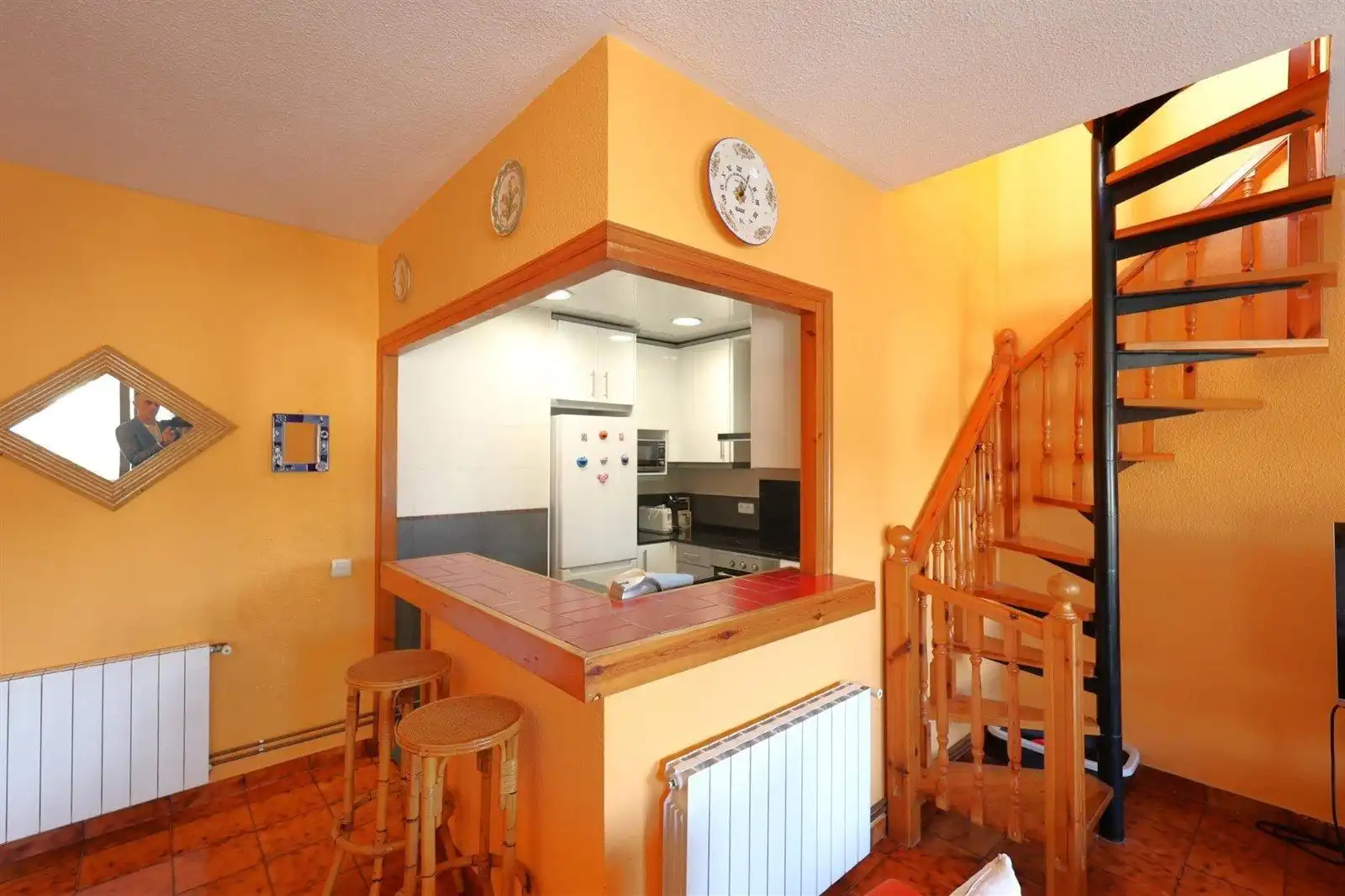 Küche von Wohnung zum Verkauf in El Vendrell mit Klimaanlage, Heizung und Terrasse