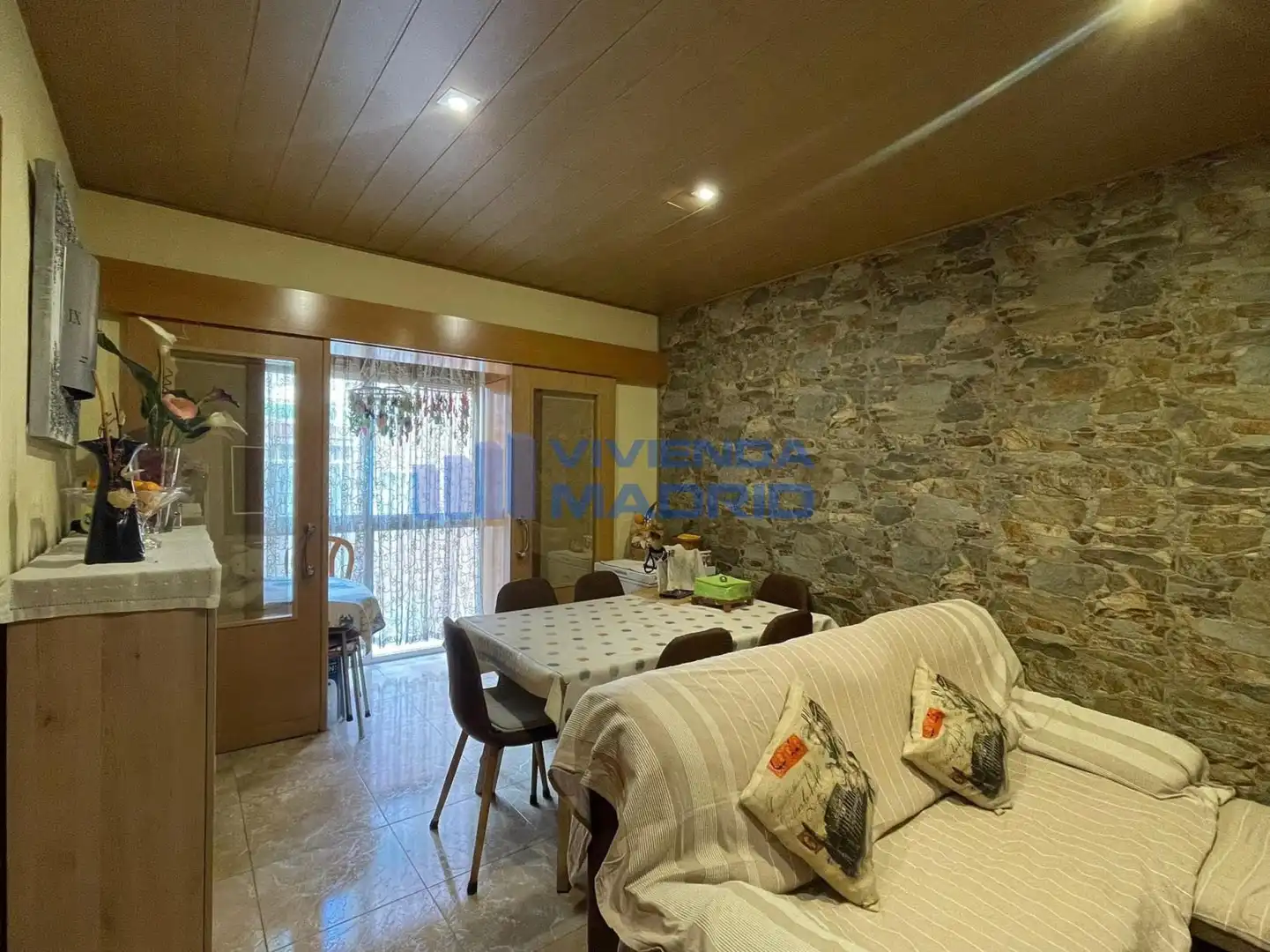 Menjador de Pis en venda en  Madrid Capital amb Calefacció i Terrassa