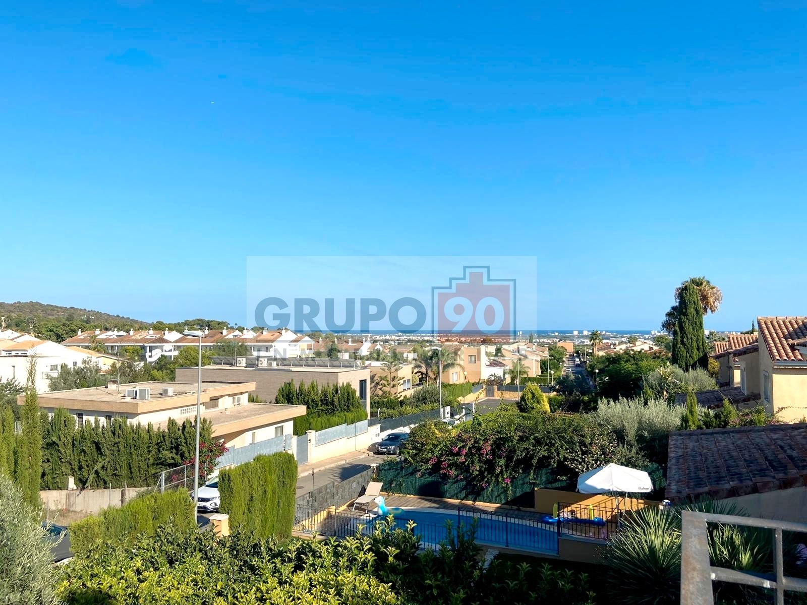 Vista exterior de Casa o xalet de lloguer en Puçol amb Terrassa, Traster i Moblat