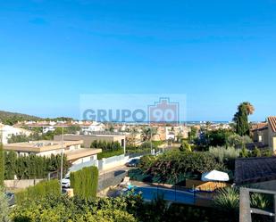 Vista exterior de Casa o xalet de lloguer en Puçol amb Terrassa, Traster i Moblat