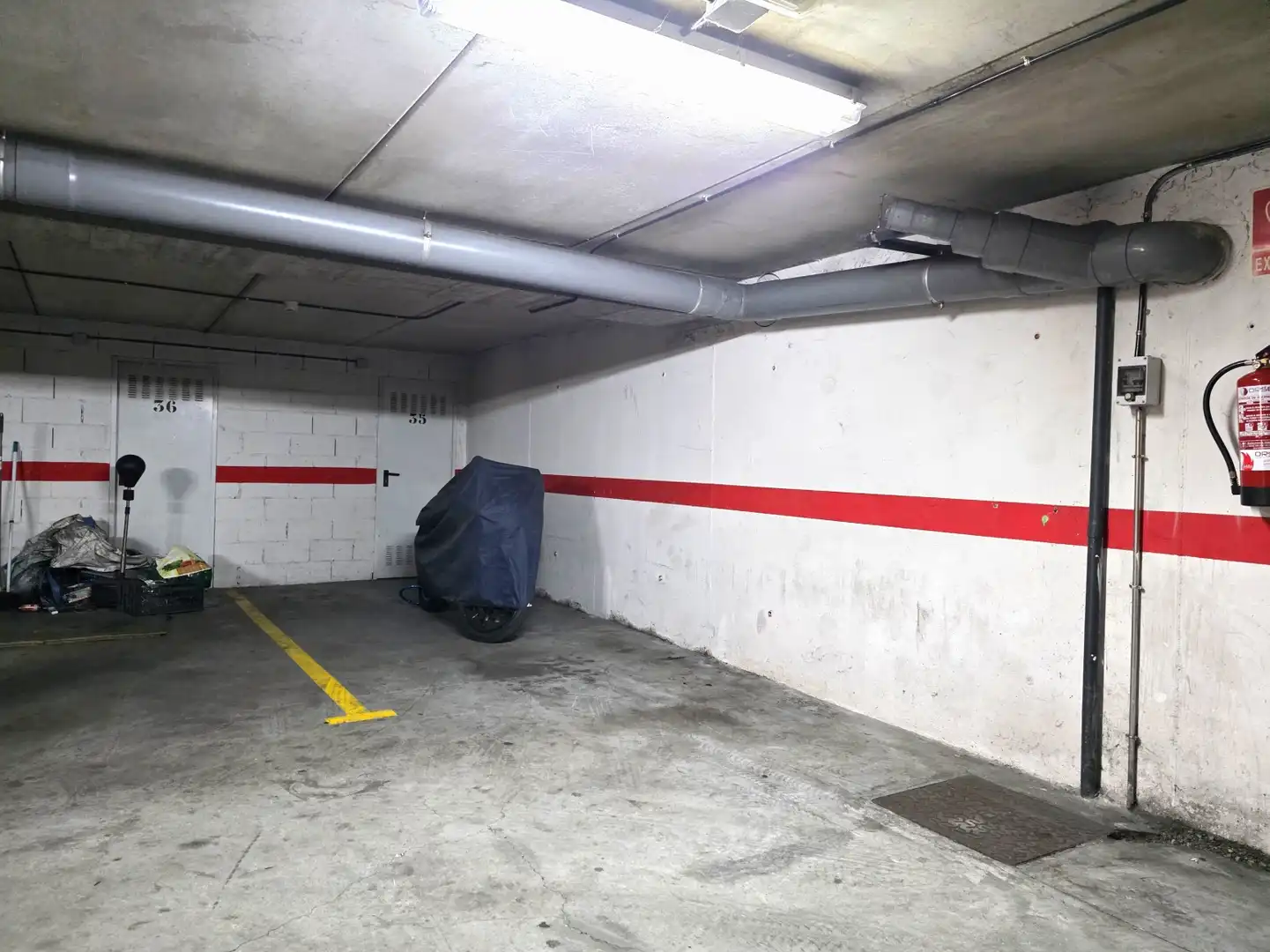 Parking of Flat for sale in Corvera de Asturias  with Heating and Storage room