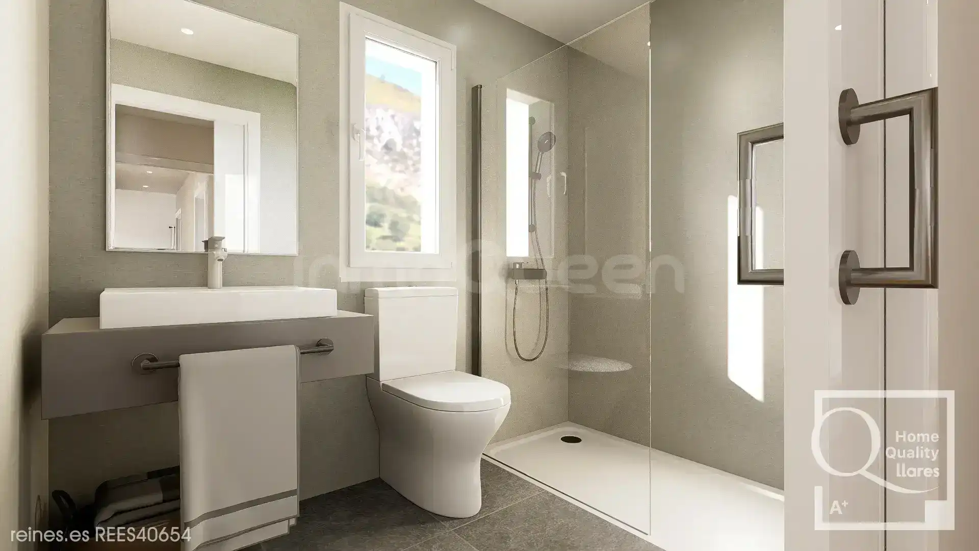 Bathroom of Houses for sale in Peñamellera Alta  with Heating and Private garden