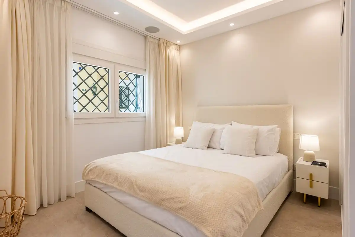 Bedroom of Detached homes for sale in Marbella  with Air Conditioner, Terrace and Community pool